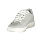 Gray Polyester Men's Sneaker