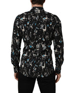Black Jazz Club Cotton GOLD Fit Dress Shirt
