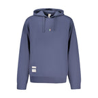 Blue Cotton Men's Hoodie