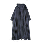 Blue Polyester Coat
