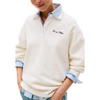Beige Polyamide Sweatshirt