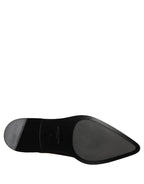 Black Leather Men Derby Dress Formal Shoes
