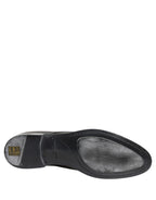 Dress Black Leather Lace Up Derby Men Shoes