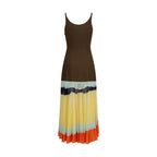 Multicolor Viscose Casual Dress