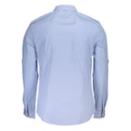 Azure Cotton Men's Shirt