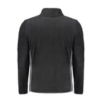 Black Polyester Mens Sweatshirt