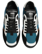 Multicolor Leather MIAMI Low Top Men Sneakers Shoes