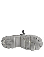 Gray Airmaster Panelled Low Top Men Sneakers Shoes