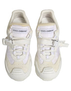 White Airmaster Panelled Low Top Men Sneakers Shoes