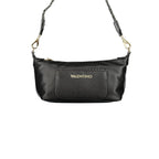 Nero Polyurethane Women's Bag with Adjustable Shoulder Strap