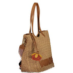 Brown Polietilene Womens Bag
