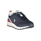 Blue Fabric Men's Sneaker