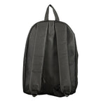 Black Polyester Men's Backpack