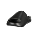 Black Polyurethane Men's Slipper