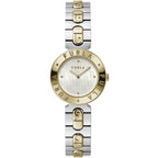 Gray Stainless Steel Dress Watch