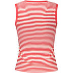 Red Cotton Women's Tank Top