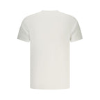 White Polyester Men's T-Shirt