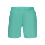 Azzurro Polyester Men's Swim Boxer