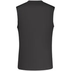 Black Polyester Men's Tank Top