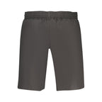Black Polyester Men's Boxer