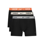 Black Cotton Men's Shorts