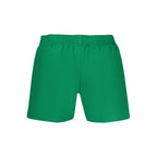 Green Polyester Men's Swimwear