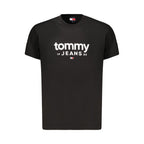 Black Cotton Mens T-Shirt