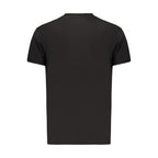Black Cotton Mens T-Shirt