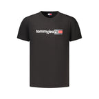 Black Cotton Men's T-Shirt