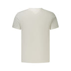 White Cotton Men's T-Shirt