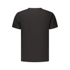 Black Cotton Men's T-Shirt