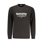 Black Cotton Men's Sweatshirt