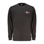 Black Cotton Men's Sweatshirt