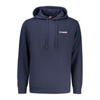 Blue Cotton Men's Sweatshirt