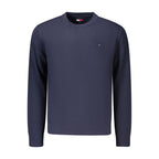 Blue Cotton Mens Knitwear
