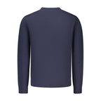 Blue Cotton Mens Knitwear