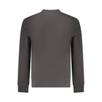 Black Cotton Men's Sweatshirt