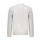 Gray Cotton Men Sweatshirt
