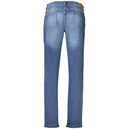 Blue Cotton Men's Jeans