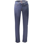Blue Cotton Men's Jean for a Timeless Casual Look