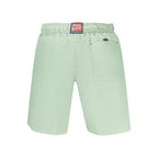 Green Polyamide Men's Swimwear