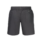 Black Polyamide Men's Swimwear