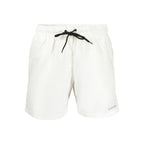 White Polyamide Men's Swimwear