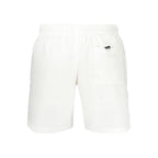 White Polyamide Men's Swimwear