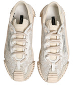 White Lace NS1 Low Top Sneaker Sports Shoes