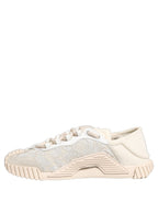 White Lace NS1 Low Top Sneaker Sports Shoes