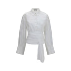 White Cotton Dress Shirt