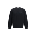 Black Cotton Sweatshirt