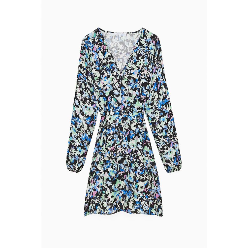 Multicolor Viscose Casual Dress