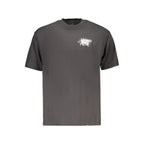 Black Cotton Men's T-Shirt